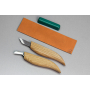 BeaverCraft S04 – Chip Carving Tool Set (2 Knives + Accessories)