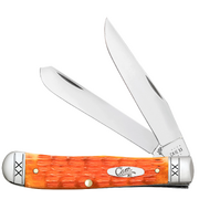 Case Cayenel Crandall Jigged Bone (SS) Large Trapper Folder Knife #35810