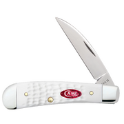 Case Sparxx Standard Jig White Synthetic (SS) Sway Back Folder Knife #60192