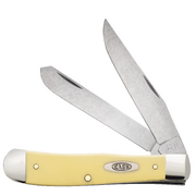 Case Yellow Synthetic (SS) Large Trapper Folder Knife #80161