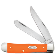 Case Orange Synthetic (SS) Large Trapper Folder Knife #80500
