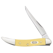 Case Yellow Synthetic (SS) Small Texas Toothpick Folder Knife #81095