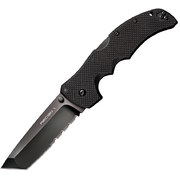 Cold Steel Recon 1 Tanto Point (S35VN) Black Half Serrated Folder Knife 27BTH