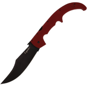 Cold Steel Espada, Extra Large Black Blade Ruby Red G10 Folder Knife CS62MGCRRBK