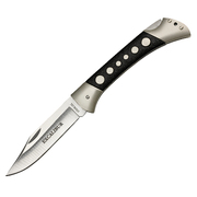 Excalibur Large Black Disk 3.5" Clip Point Folding Knife