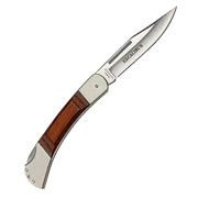 Excalibur Palace Wooden Handle 3.5" Clip Point Folding Knife