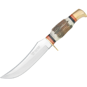 Hen & Rooster Small Stag Bowie Hunting Fixed Blade Knife HR-5012