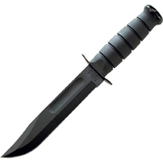 Kabar Full Size Black Fixed Blade Knife 1213, Nylon Sheath