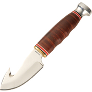 Kabar Skinner Game Hook (Guthook) Fixed Blade Knife 1234  Leather Sheath