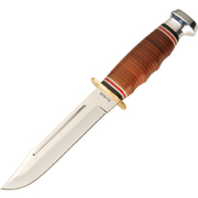 Kabar Marine Hunter Fixed Blade Knife 1235 Leather Sheath