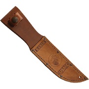 Kabar USMC Short Brown Leather Knife Sheath 1250S