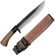Kanetsune Waza Damascus Fixed Blade Knife - KB116