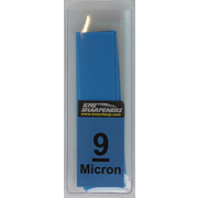 KME Diamond Lapping Film and Glass Blank - 9 Micron (1,800 Grit) LF-GB-SLVS