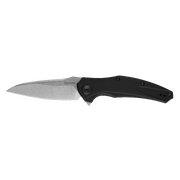Kershaw Bareknuckle Black Aluminium, Satin CPM20CV Folder Knife 7777BLKSW - LIMITED PRODUCTION RUN