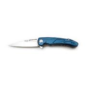 Mikov Elipt Stonewash Linerlock D2 Steel Blue Duralumin Elox Pocket Folder Knife - ELIPT