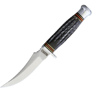 Marbles Buffalo Horn Fixed Blade Skinner Knife MR450