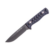 Nieto Patrol Brown Katex Survival Fixed Blade Knife, Leather Sheath - 1034
