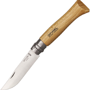 Opinel No.09 Traditional Stainless Beech Folder Knife 01083