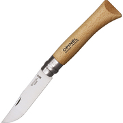 Opinel No.10 Traditional Stainless Beech Folder Knife 23100