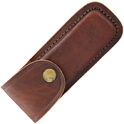 Brown Leather Belt Sheath to Suit 5 Inch Knife