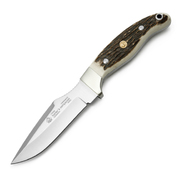 Puma Hunter's Companion Stag Handle Hunting Fixed Blade Knife, Leather Sheath - 116394