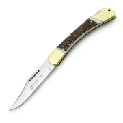 Puma Prince Staghorn Lockback Folder Knife - 210910
