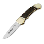 Puma Custom Staghorn Lockback Folder Knife - 210985