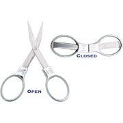 Slip-N-Snip Folding Needle Point Scissors