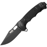 SOG Seal XR Black TiNi S35VN Folder Knife 12-21-02-57