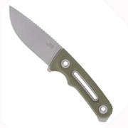 SOG Provider FX Green CRYO 154CM SteeL Fixed Blade Knife, Kydex Sheath - 17-35-01-57