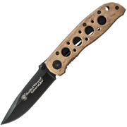 Smith & Wesson Extreme Ops Desert Tan Folder Knife CK105HDCP