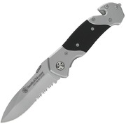 Smith & Wesson 1st Response Rescue Serrated Edge Folder Knife SWFRS