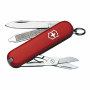 Victorinox Swiss Army Classic SD Red 7 Function Small Folder Pocket Knife - 35105