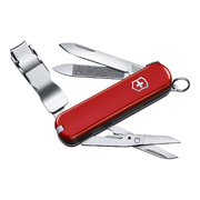 Victorinox Swiss Army NailClip 580 Red 8 Function Folder Pocket Knife - 38000