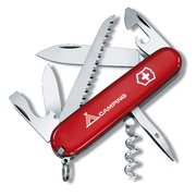 Victorinox Swiss Army Camper Red 13 Function Medium Folder Pocket Knife - 35623