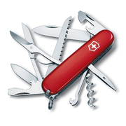 Victorinox Swiss Army Huntsman Red 15 Function Medium Folder Pocket Knife - 35650