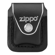 Zippo Leather Lighter Pouch, Black with Metal Belt Clip - 98001