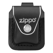 Zippo Leather Lighter Pouch, Black with Belt Loop - 98003