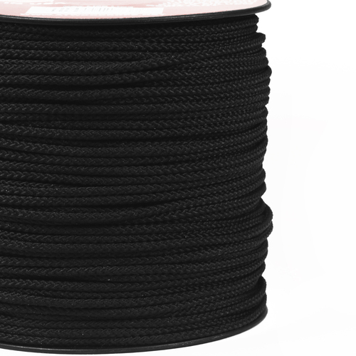 Atwood Rope MFG Utility Rope 1/16" (110lb/50kg) 30m Made in USA, Various Colours [Colour: Black]
