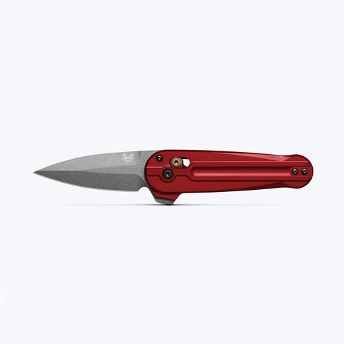 Benchmade Lowden™ M360 Steel Phoenix Red Handle Folder Knife - 491GY-01