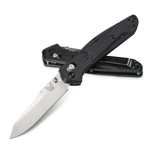 Benchmade Osborne CPMS30V Steel Reverse Tanto Black Folder Knife - 940-2