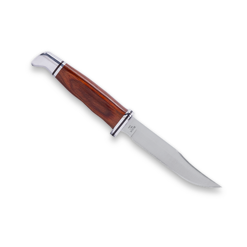 Buck Woodsman Cocobolo Heritage Handle Fixed Blade Hunting Knife 102CCS1