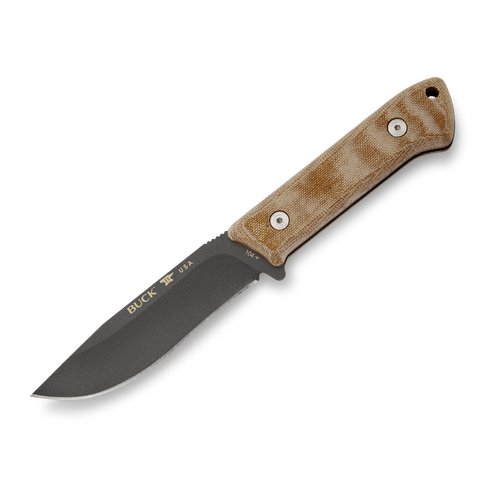 Buck Compadre Camp Fixed Blade Knife 104BRS1-B