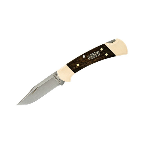 Buck Ranger 50th Anniversary Edition, Folding Knife 112BRS3, Leather Sheath