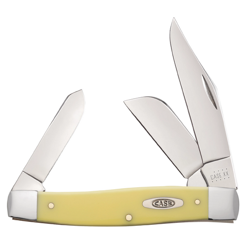 Buy Case Yellow Synthetic (CV) Large Stockman Folder Knife #00203 Online