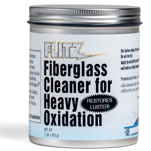 Flitz Fiberglass Cleaner (for Heavy Oxidation)  - 453g