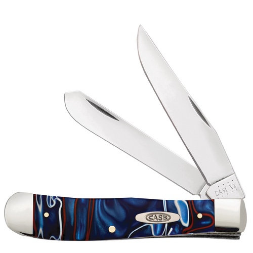 Case Patriotic Kirinite® (SS) Large Trapper Folder Knife #11200