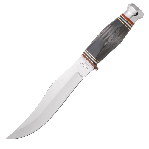 Case Buffalo Horn 6" Skinner Hunter Fixed Blade Knife with Sheath #17910