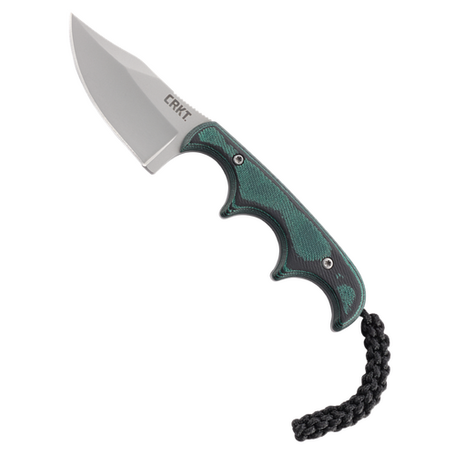 Columbia River (CRKT) Minimalist Bowie Green Fixed Blade Knife 2387
