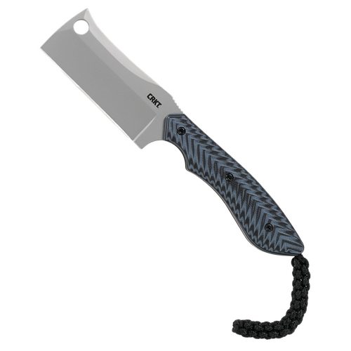 Columbia River (CRKT) S.P.E.C (Small.Pocket.Everyday.Cleaver) Blue Fixed Blade Knife 2398